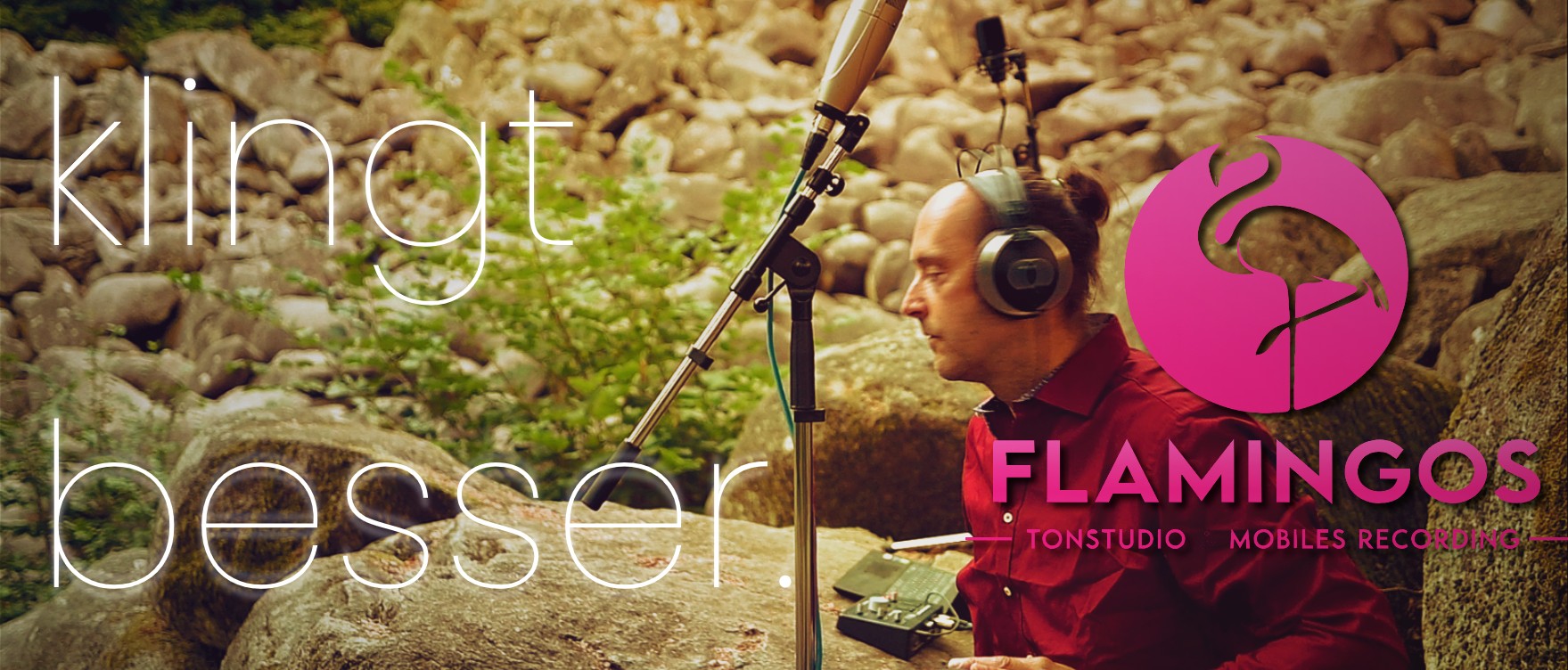 Flamingos – Tonstudio & Mobiles Recording – klingt besser.